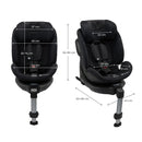 [1-Year Warranty] Kinderkraft Car Seat, Xrider 2 I-Size - Black