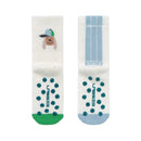[2-Pack] Lassig Anti-slip Socks GOTS 2 pcs - Dog