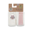 [2-Pack] Lassig Anti-slip Socks GOTS 2 pcs - Cat