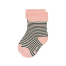 [2-Pack] Lassig Terry Socks GOTS (3 pcs) Assorted Cherry peach