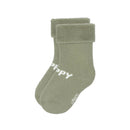[2-Pack] Lassig Terry Socks GOTS (3 pcs) Assorted Pear Light Khaki
