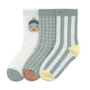 [2-Pack] Lassig Tennis Socks 3 pcs GOTS Duck