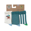 [2-Pack] Lassig Tennis Socks 3 pcs GOTS Dog