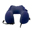 Travelmall Foldable Memory Foam Pillow with Hood (Blue)
