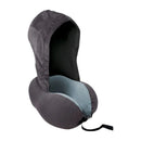 Travelmall Premium Foldable Memory Foam Pillow with Hood - Cool
