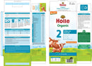 [Exp: 01/27] Holle Organic Milk Follow on Formula 2 600g with DHA (6-12 mths) x 4 Packs