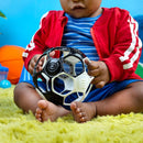 [3 Pack] Bright Starts Grippin Goals Rattle Ball - 2 Colors