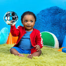[3 Pack] Bright Starts Grippin Goals Rattle Ball - 2 Colors