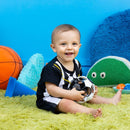 [3 Pack] Bright Starts Grippin Goals Rattle Ball - 2 Colors