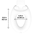 [2 Pack] Ingenuity Global Flip & Sit Potty Seat