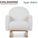Childhome Kids Rocking Chair - Teddy - Off White Natural