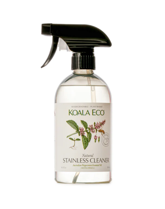 Koala Eco Natural Stainless Cleaner Peppermint Essential Oil - 500ml