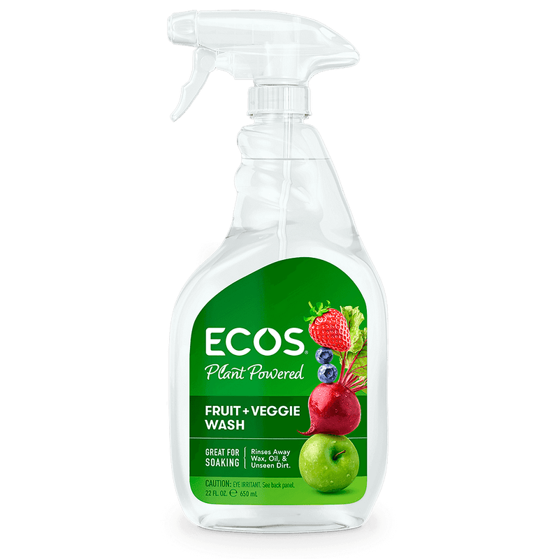 ECOS Fruit + Veggie Wash 22oz/650ml Exp: 04/25