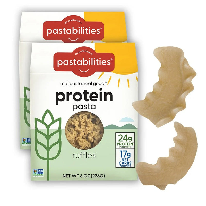 [2 Pack] Pastabilities Protein Pasta Ruffles Shaped, 226g Exp: 04/27