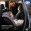 [1-Year Warranty] Kinderkraft Car Seat, Xrider 2 I-Size - Black