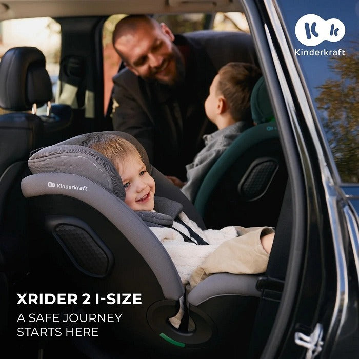 Kinderkraft Car Seat, Xrider 2 I-Size - Black