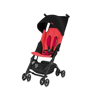 GB Pockit + Y stroller - Cherry Red (2 Yr Warranty)