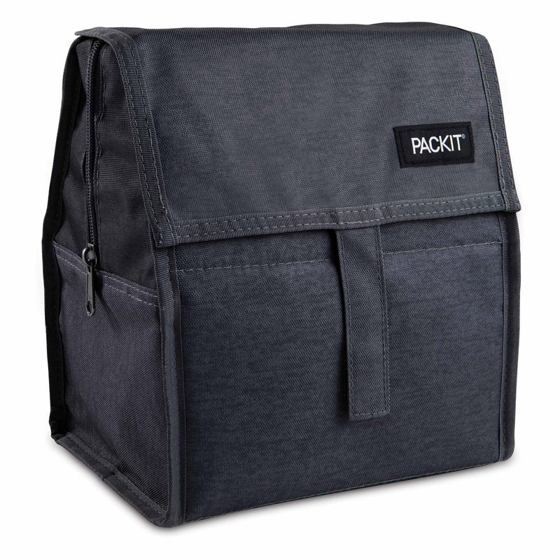 PackIt Freezable Lunch Bag - City Charcoal