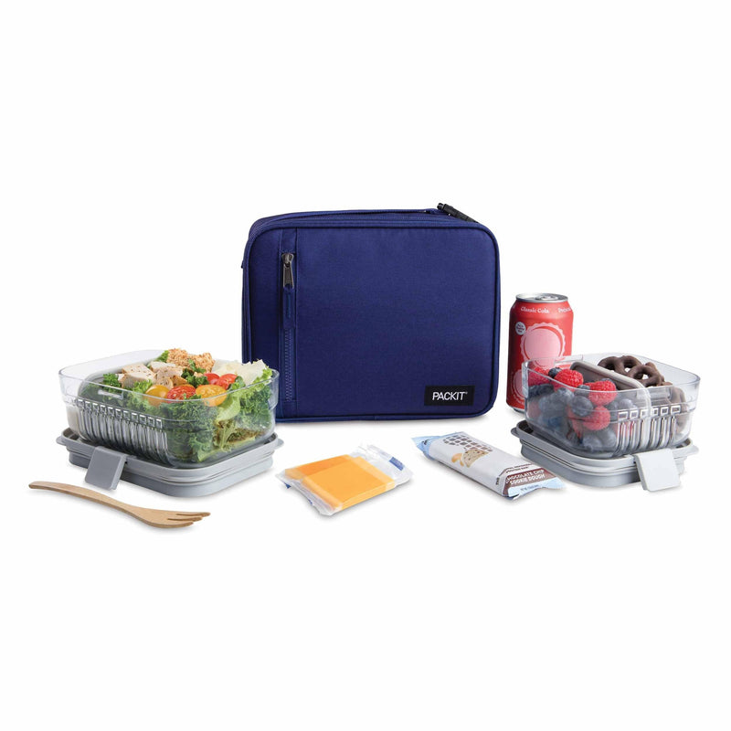 PackIt Freezable Classic Lunch Box Bag - True Blue