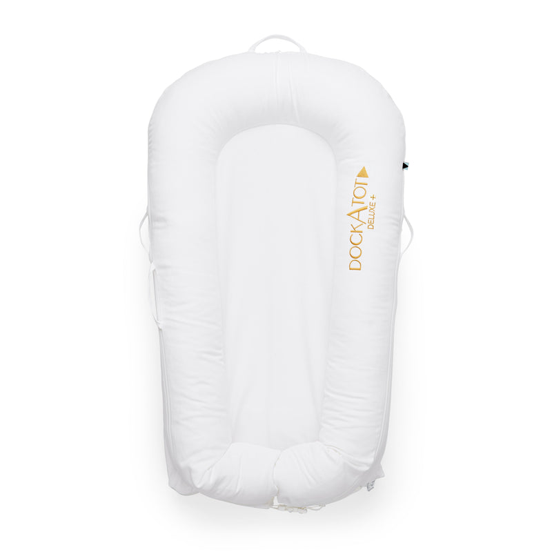 DockATot Deluxe+ Dock Spare Covers (Baby 0-8 months) - Pristine White