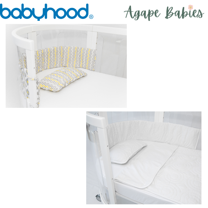Babyhood Kaylula Cot Bumper & Pillow Set - 2 Color