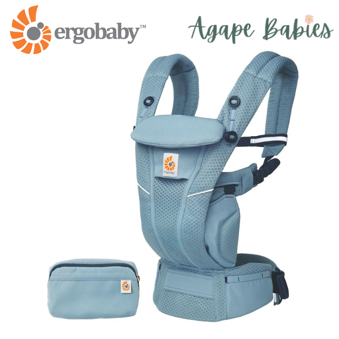 [10 year local warranty] Ergobaby Omni Breeze Carrier - Slate Blue