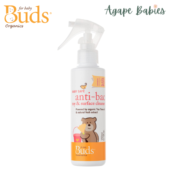 Buds Household Eco Baby Safe Anti-bac Toy & Surface Cleaner 150ml Exp: 12/25