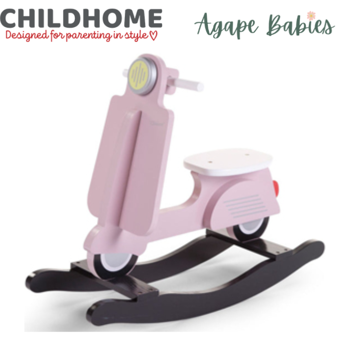 Childhome Kids Rocking Scooter - Pink/Black