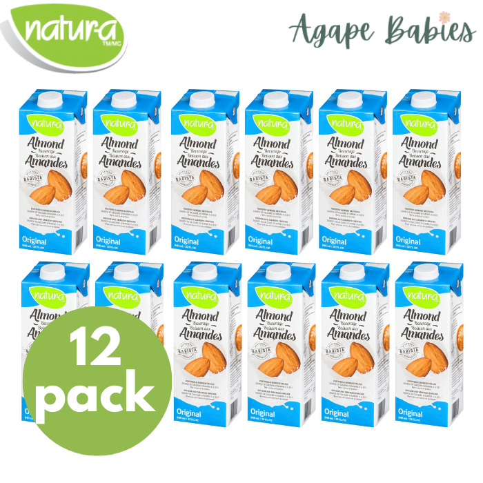 Natur-a Enriched Almond Beverage - Original 946 ml ( Bundle Of 12 Packs ) Exp: 09/24