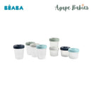 Beaba Toddler Food Storage Set – 8 Clip portions (4x150 ml + 4x250 ml)