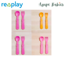 [Made in USA] Re-Play Utensils 4 sets Forks & Spoons - Girl