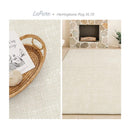 Parklon LaPure Herringbone Rug Fabric Beige (XL15) Size: 2350x1400x15mm
