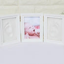 Lucky Baby Newborn Baby & Pet Photo Frame With Clay Mould Hand - 2 Clay + 1 Photo