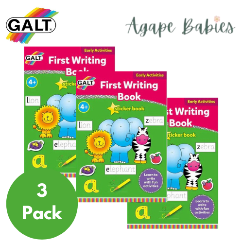 [Pack of 3] Galt First Writing Book