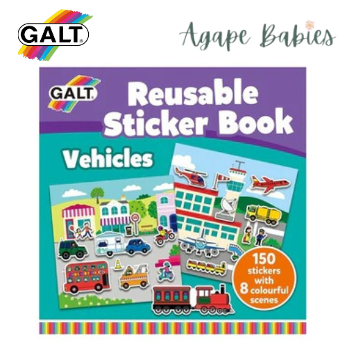 Galt Reusable Sticker Books