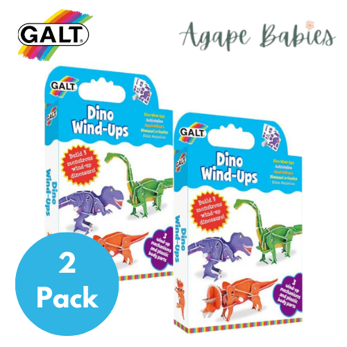 [Bundle Of 2] Galt Dino Wind Ups