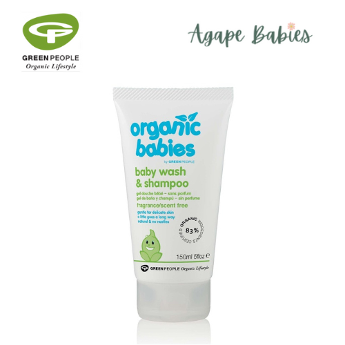 Green People Organic Babies Baby Wash & Shampoo No Scent 150 ml