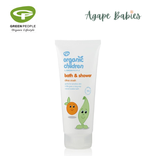 Green People Organic Children Bath & Shower Gel - Citrus Crush, 200 ml