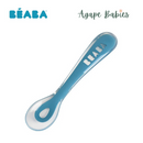 Beaba 2nd Age Soft Silicone Spoon - Blue