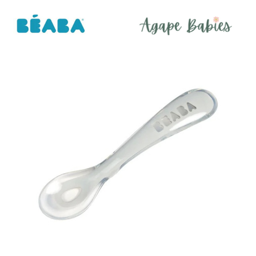 Beaba 2nd Age Soft Silicone Spoon - Mist