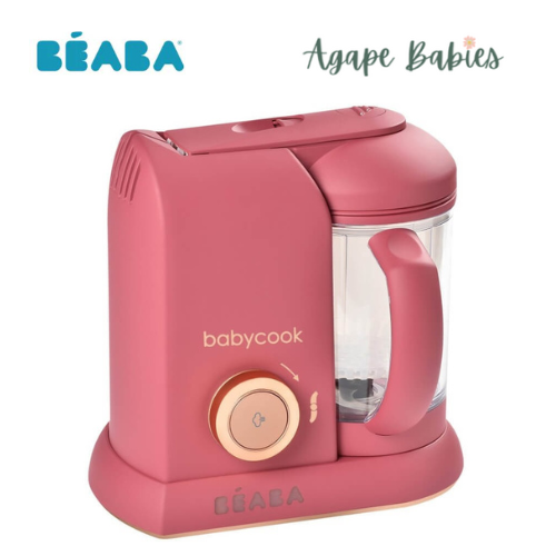 Beaba Babycook® Solo Litchee Red - BS Plug (2 Years Local Warranty On Motor)