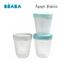 Beaba Set Of 3 Single  Portions Silicone - Jungle