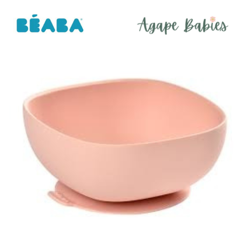 Beaba Silicone Suction Bowl - Pink