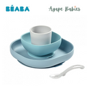Beaba Silicone Suction Meal Set (4 pcs) - Jungle