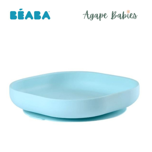 Beaba Silicone suction plate - Light Blue