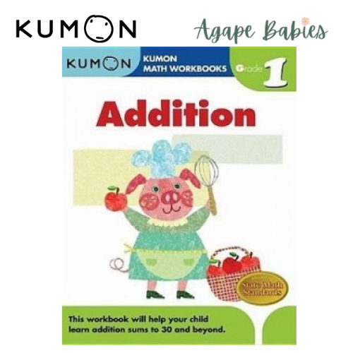 Kumon Grade 1 Maths Workbook: Addition