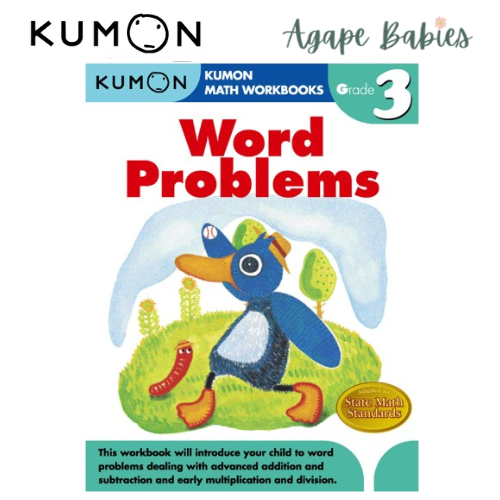 Kumon Grade 3 Math Workbook: Word Problems