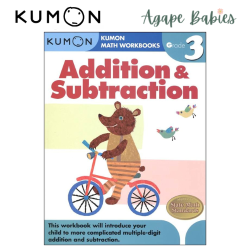 Kumon Grade 3 Maths Workbook: Addition & Subtraction