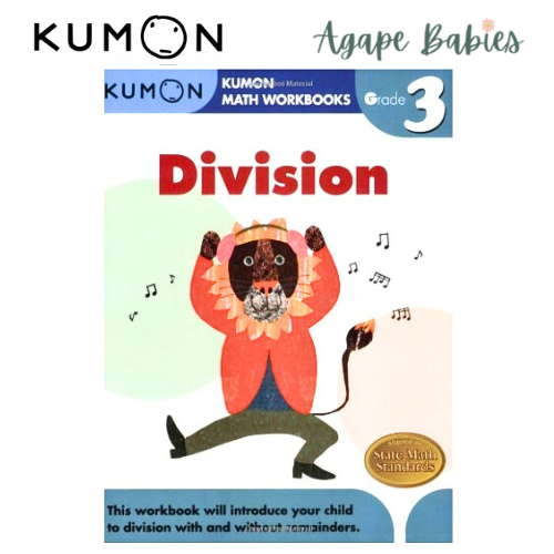 Kumon Grade 3 Maths Workbook: Division