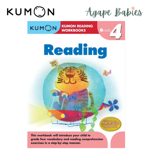 Kumon Grade 4 English Workbook: Reading